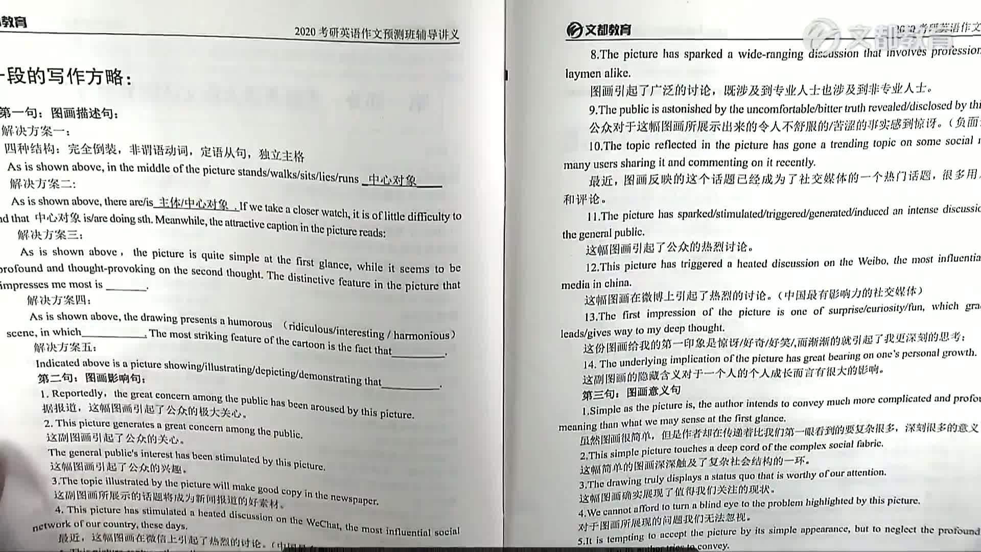 何凯文考研英语作文预测(考研英语写作180篇怎么样)