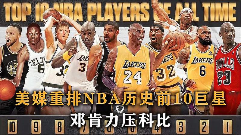 重排nba新赛季十大历史巨星排名