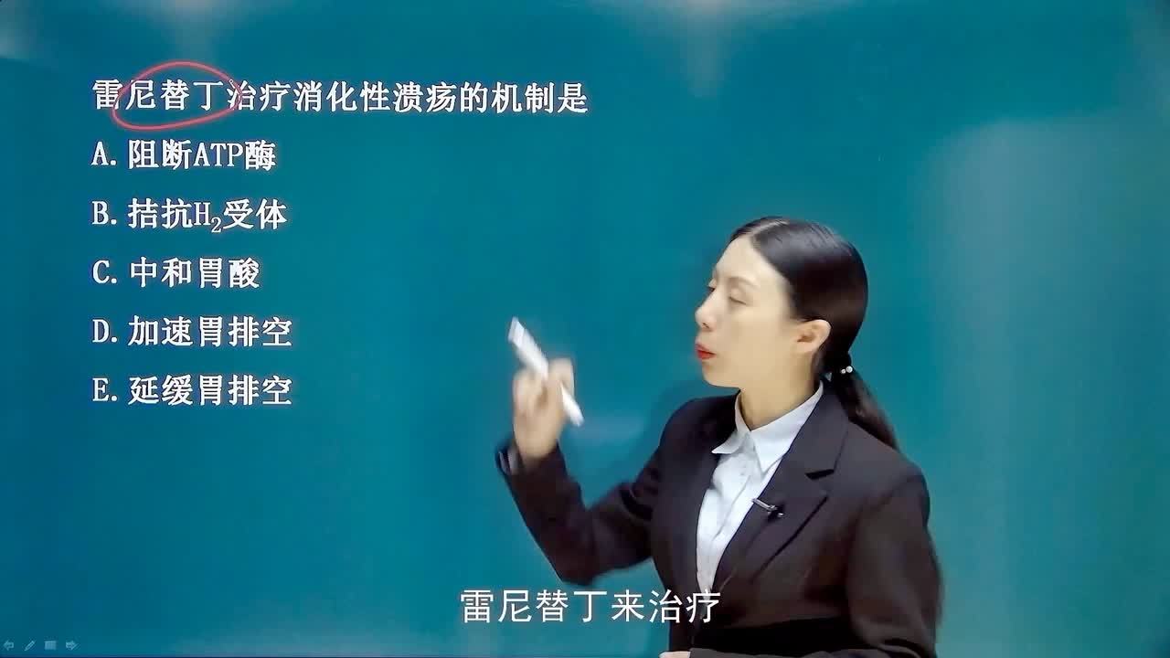 雷尼替丁的作用及功效(01/12)