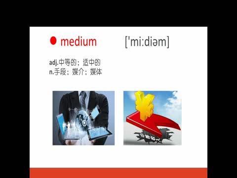 medium是什么意思中文翻译