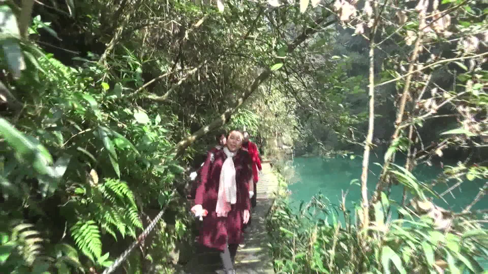 湖南红石林景区风景照片