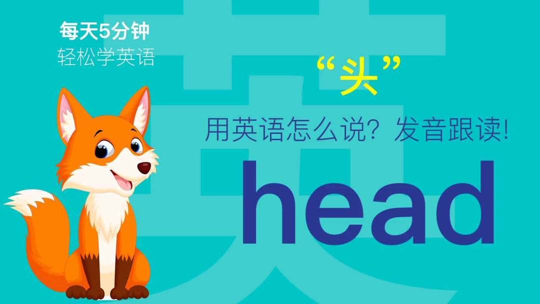 head怎么读英语？『英文头怎么说啊』图1