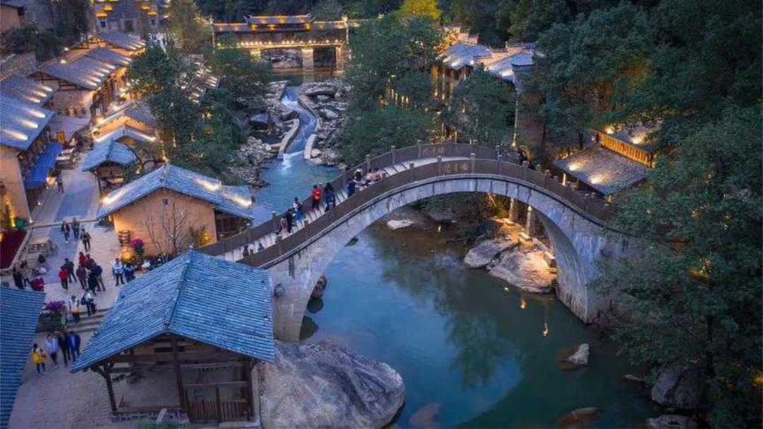 江西望仙谷瀑布景区