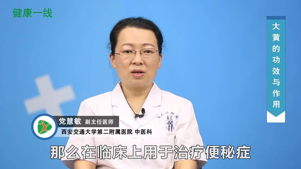 大黄的功效与作用_大黄有什么作用