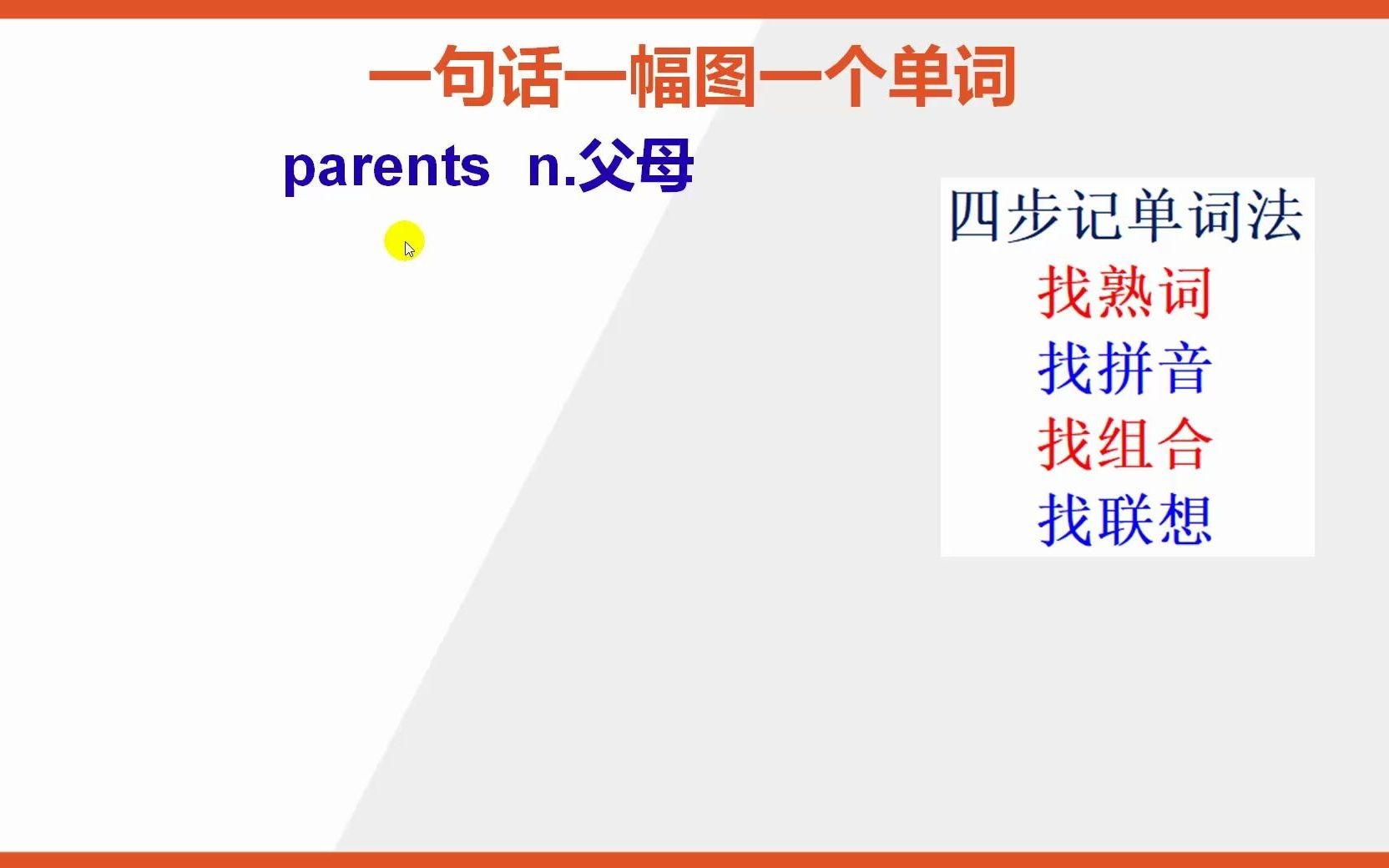 父母用英语怎么说呢 父母的英语是什么(父母英语怎么说读音)图1