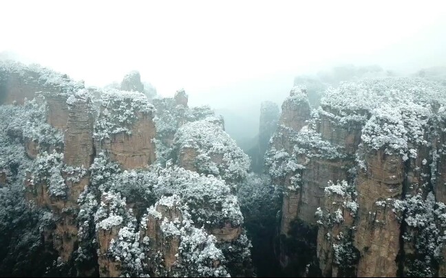 我说张家界雪景区(02/07更新)