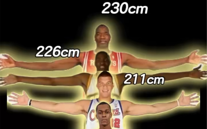 nba普通臂展的球员
