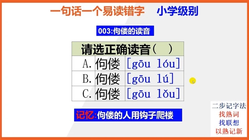 佝偻的读音是什么(02/03更新)