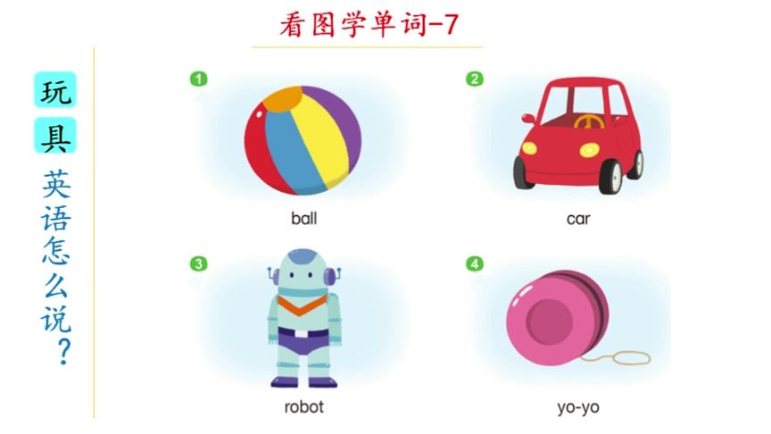 玩具的英文怎么读音