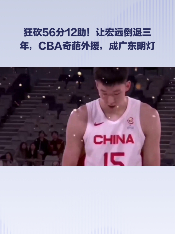 cba外援一共多少分了