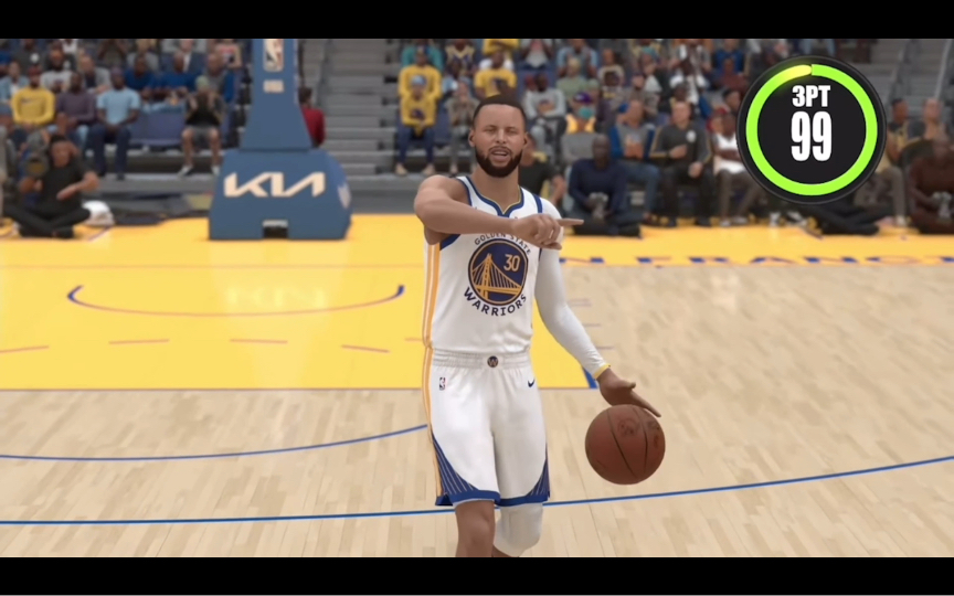 nba2k14三分能力值排名