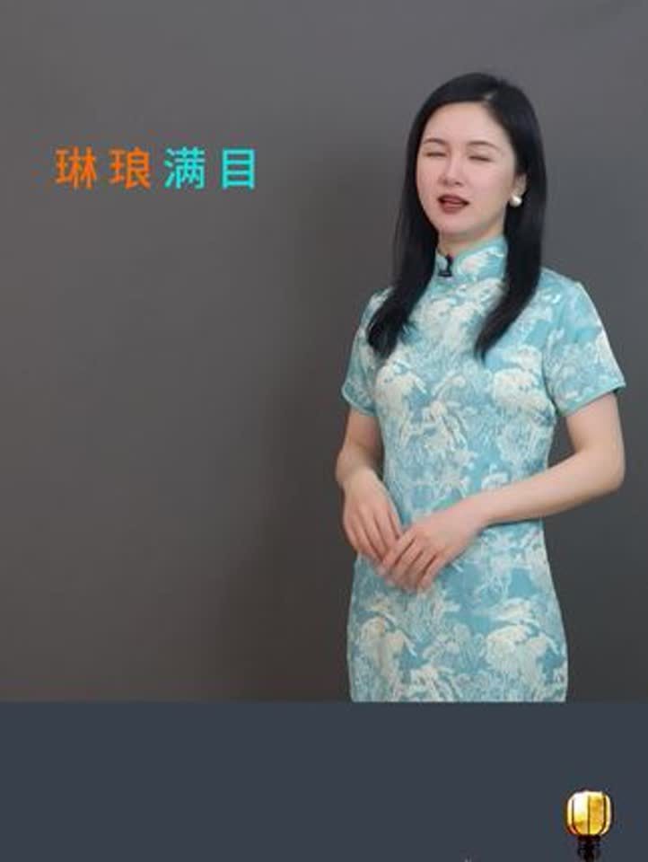 琳琅满目是什么意思