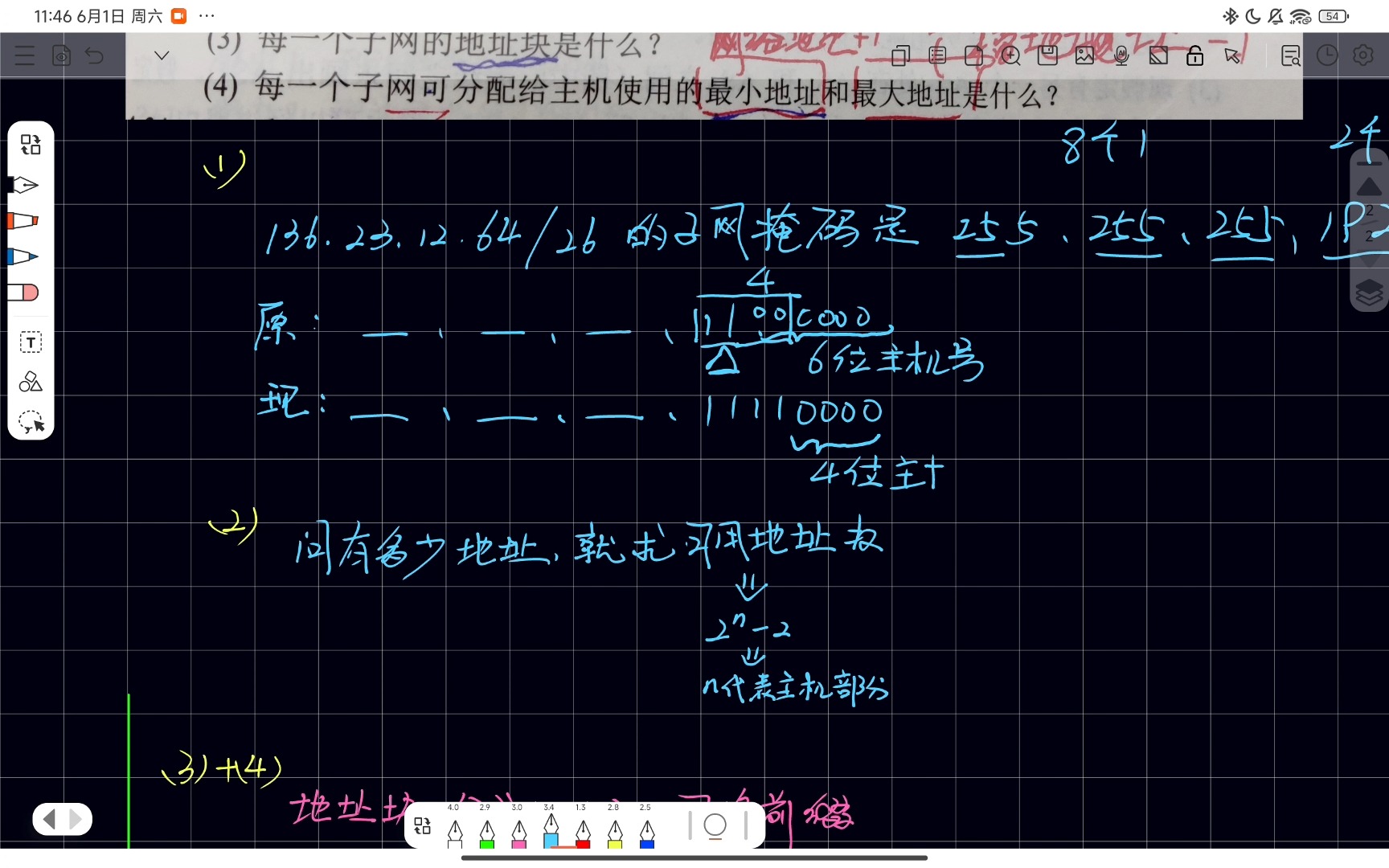 子网地址块怎么写？