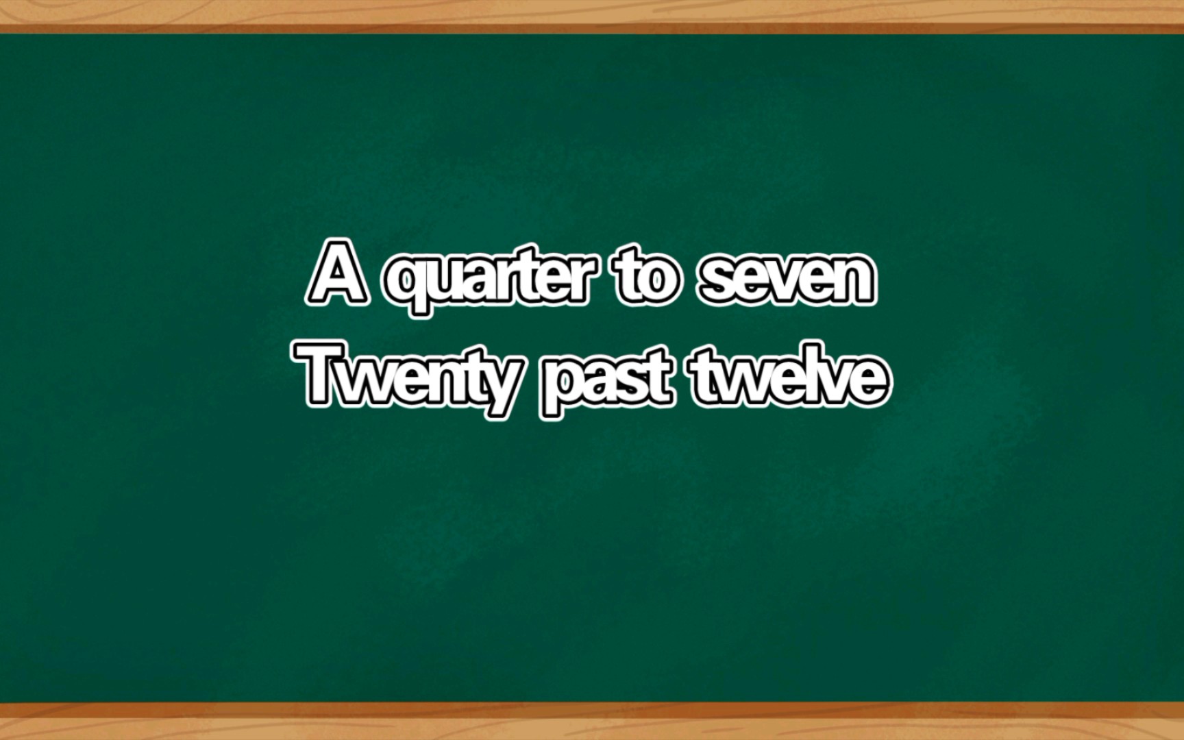 a quarter to seven的同义句？,六点四十五英语怎么说图1