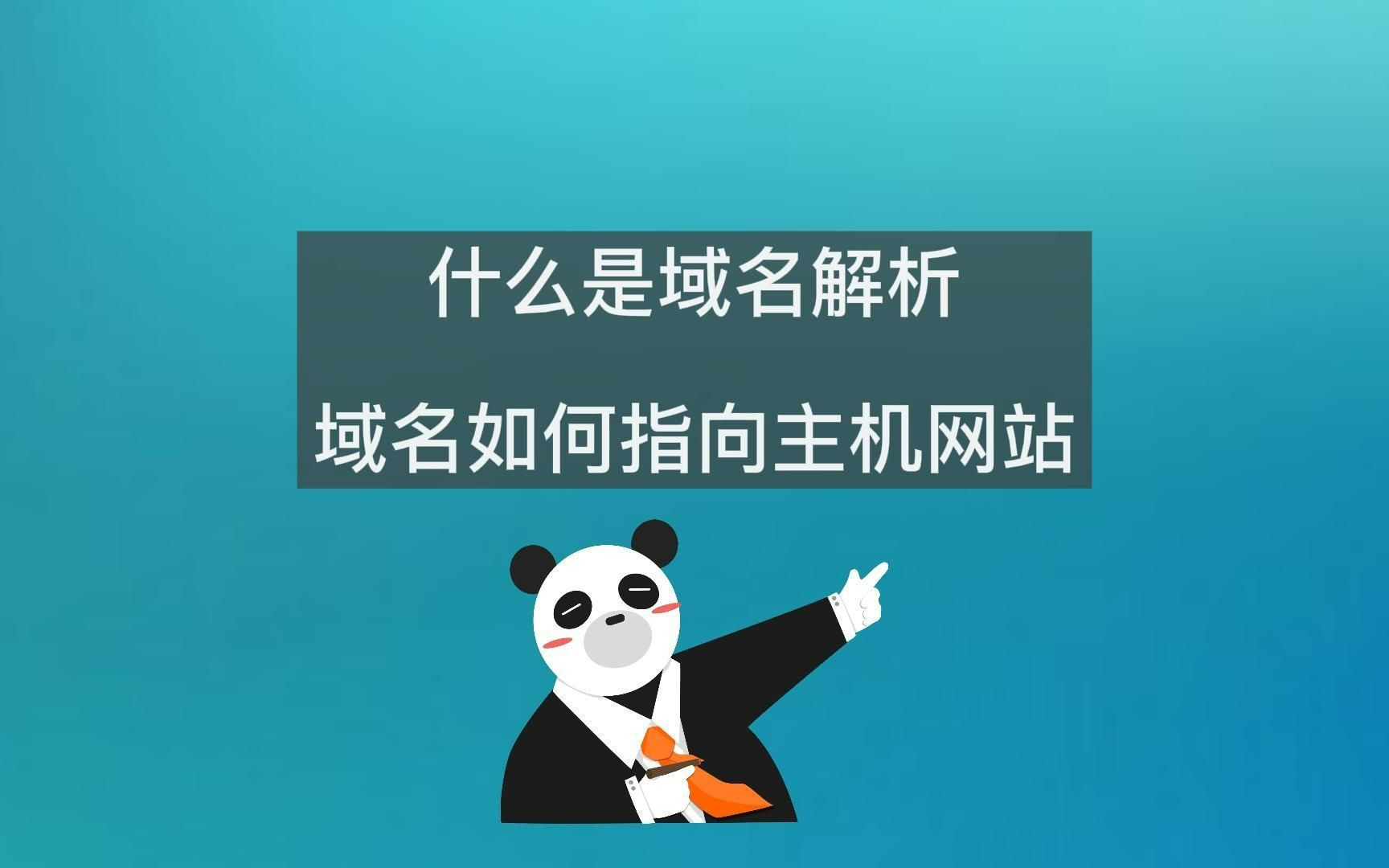 關於域名的解析與指向的方法？