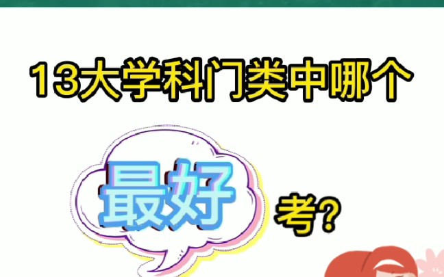 报哪个学科好考研