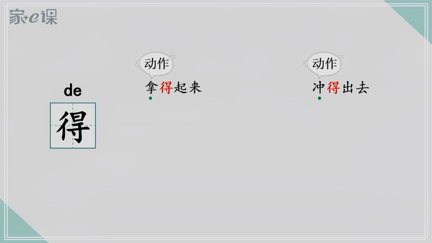 多音字得的读音和组词(得的多音字组词)