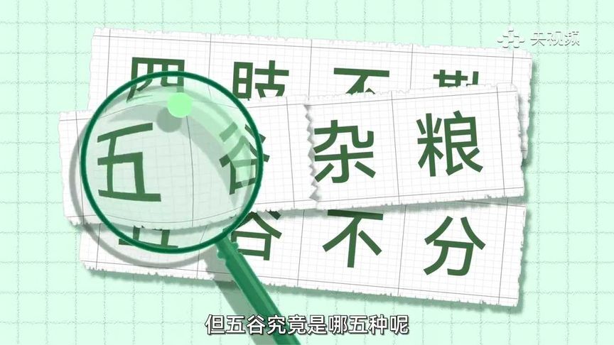 五谷是哪5种粮食