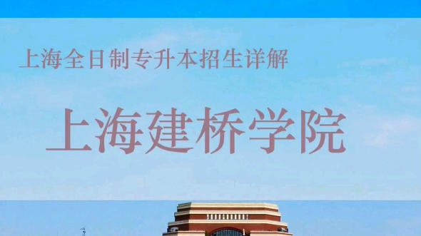 上海建桥学院艺术类分数线(上海建桥学院美术生合成分怎么算?)