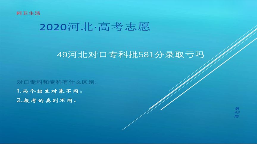 河北省对口升学分数线(01/29更新)