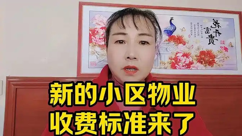 小区收费标准查询(小区的物业费怎么算)