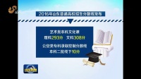 2016山东高考分数线