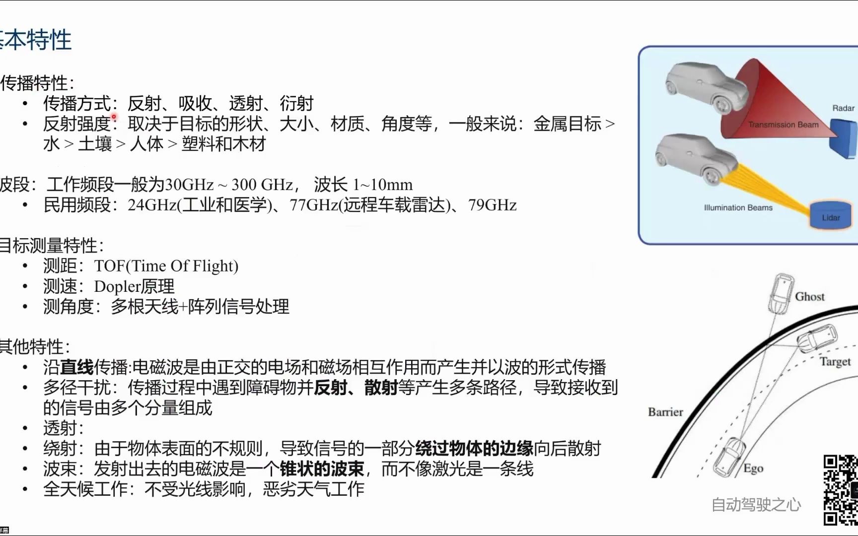 毫米波雷达传感器的工作原理